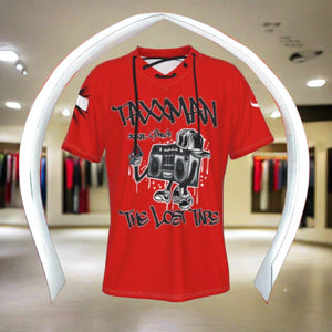 Taxxman Lost Tape T-shirt with Neckline Tie