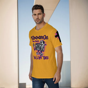 The Lost Tape Orange Purple O-Neck T-Shirt