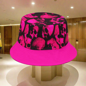 D.O.C. Pink Skulls Bucket Hat