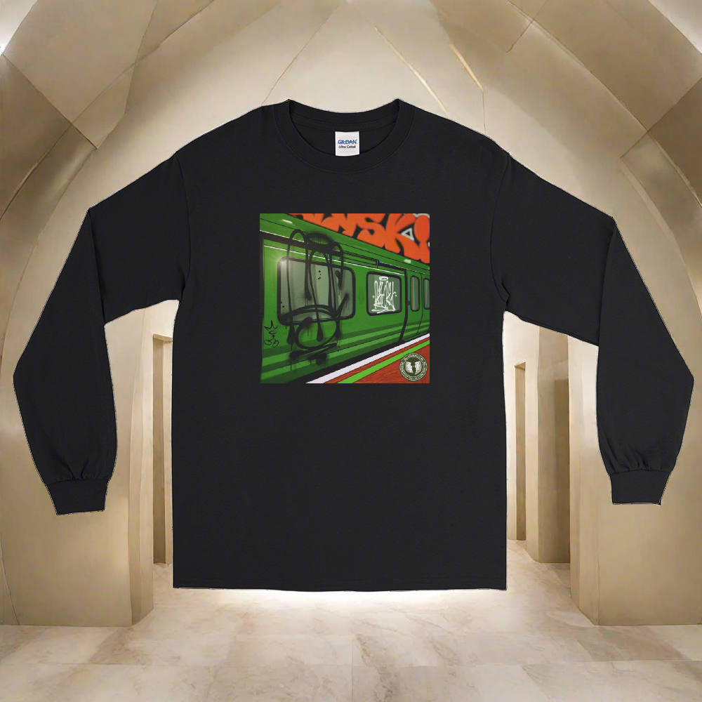 Renaissance Apparel "Subway" Designer Unisex Long Sleeve Shirt