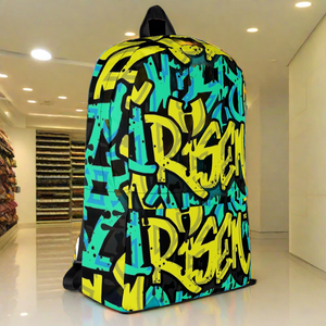 Risen Graffiti Drip Backpack