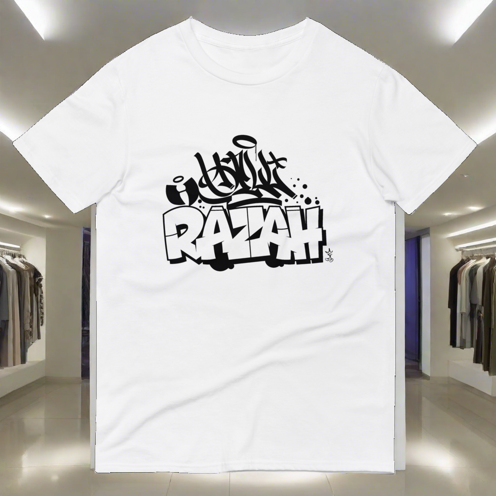 Hell Razah Graffiti Sly Ski Style Unisex Short-Sleeve T-Shirt