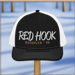 Red Hook Brooklyn Embroidered Trucker Cap