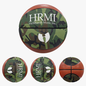 HRMI Hell Razah Music Inc Camo Basketball