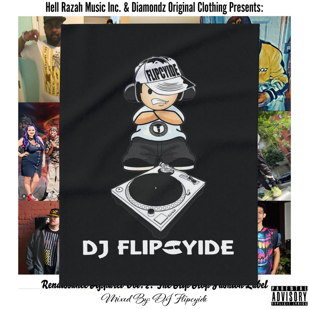 DJ Flipcyide Arctic Fleece Throw Blanket