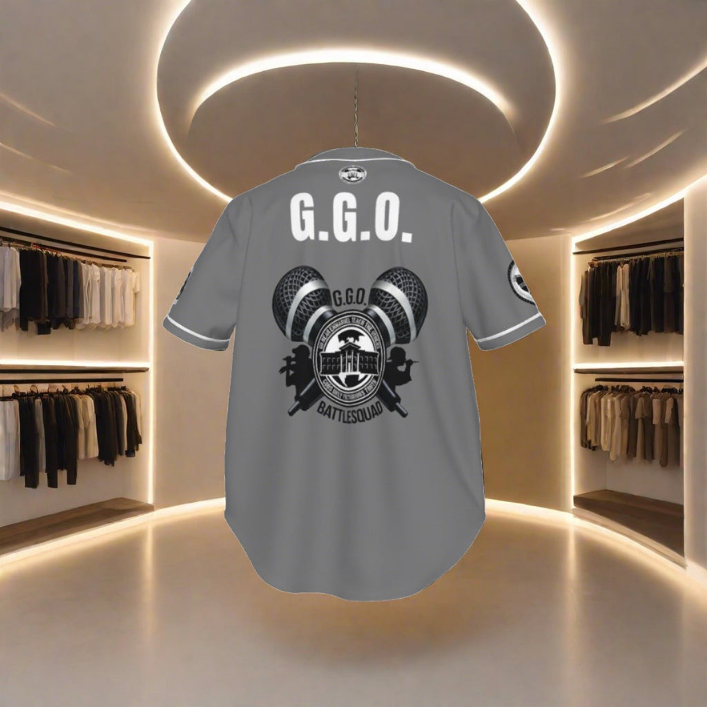 GGO Battle Squad Short Sleeve Baseball Jersey