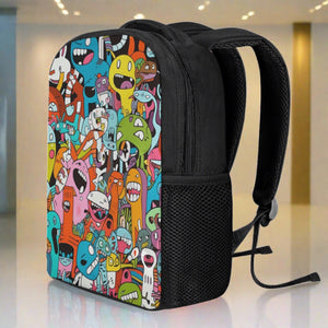 Crazy Cartoons Student Backpack