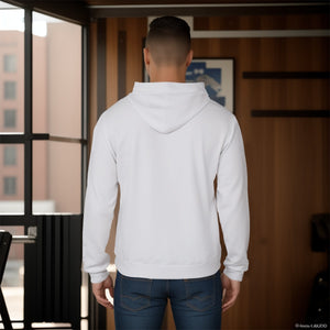 Taxxman Portrait White Pullover Hoodie
