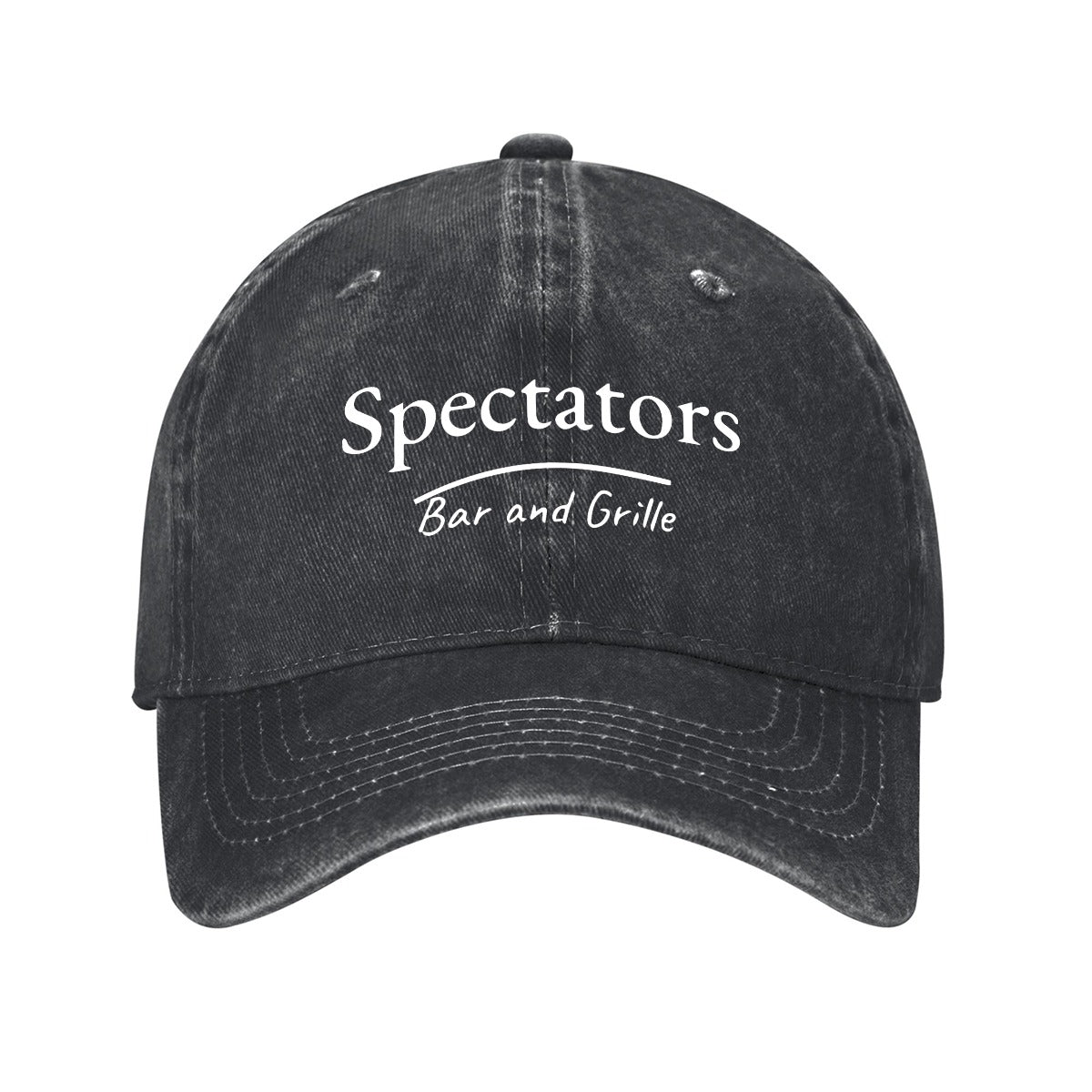 Spectators Washed Denim Baseball Cap