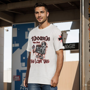 The Lost Tape Red O-Neck T-Shirt | 190GSM Cotton