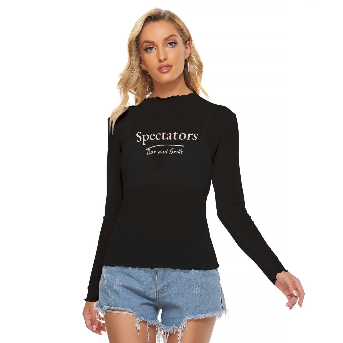 Spectators Bar and Grill Women's Mesh T-shirt