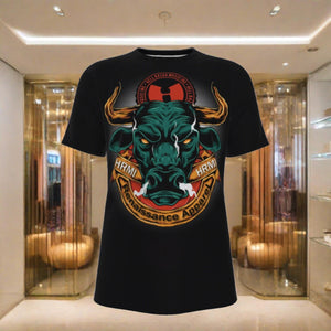 HRMI Bull Smoke O-Neck T-Shirt