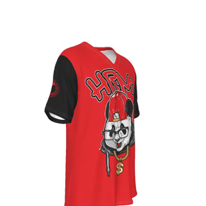Hip Hop Panda HRMI V-Neck T-Shirt