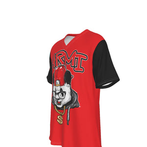 Hip Hop Panda HRMI V-Neck T-Shirt