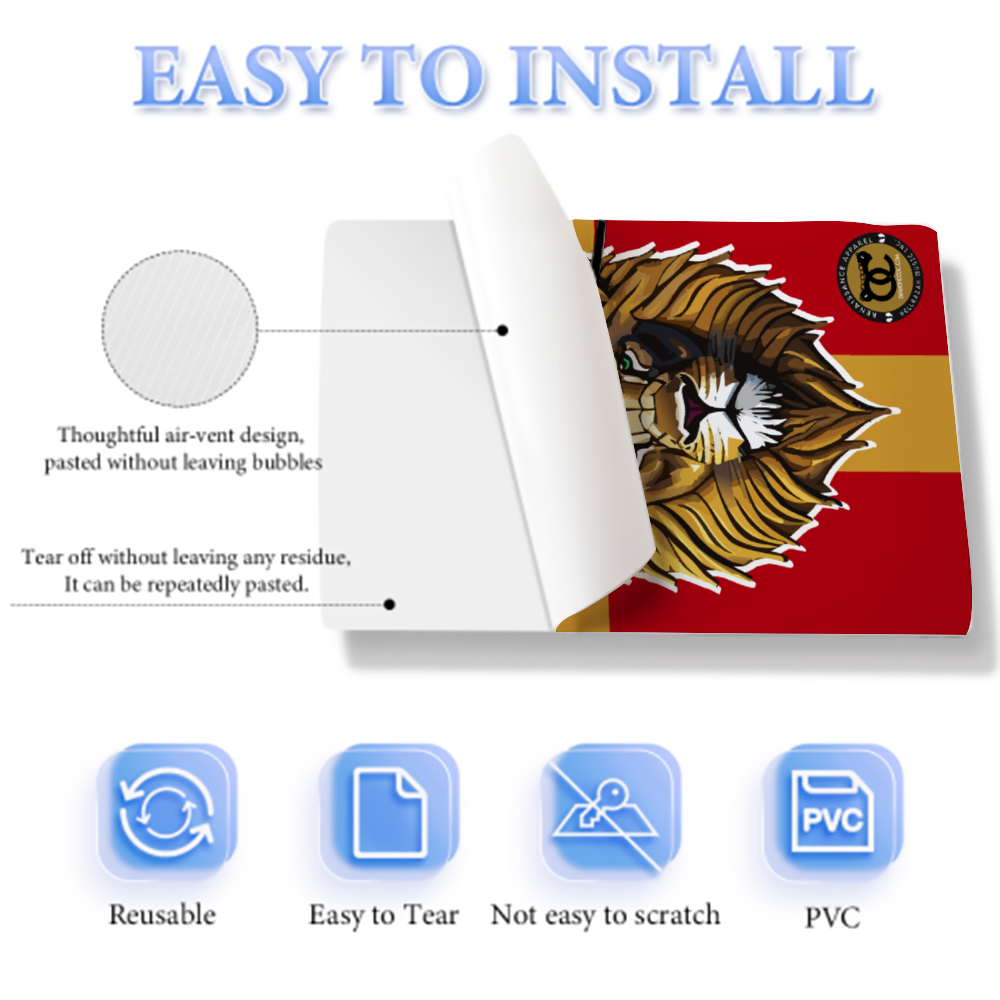 HRMI Lion of Judah PS5 Slim Console Waterproof Sticker Digital Version