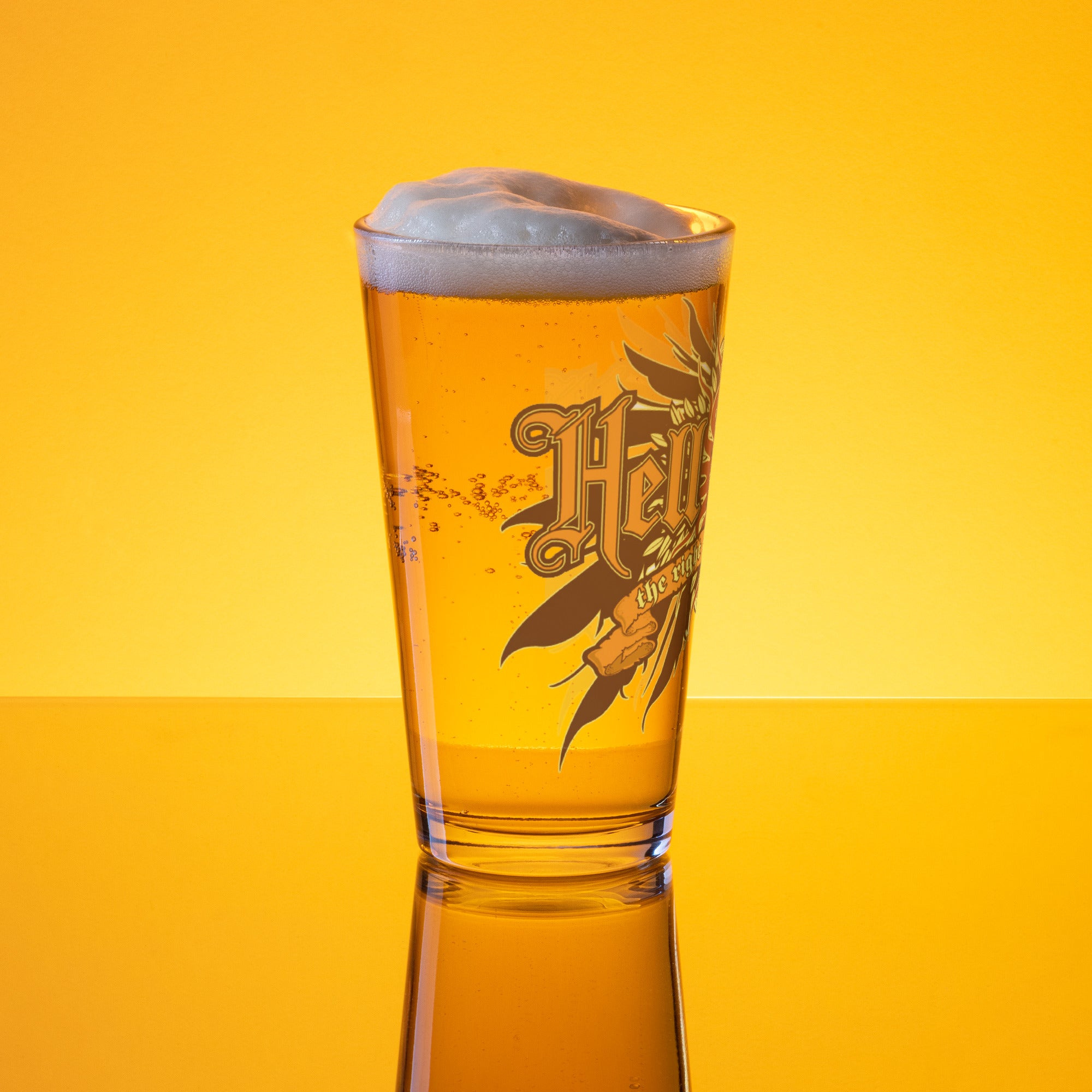 Hell Razah Right To Bear Arms Shaker Pint Glass