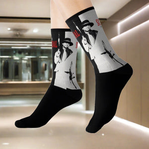 Limited Edition Spiritual Scarface Album Cover Art - Official HellRazah Music Inc. Collectible Socks