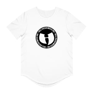HRMI HellRazah Music Inc. Logo Men's Jersey Curved Hem Tee
