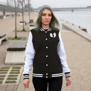 HRMI Hell Razah Music H Logo Embroidered Women's Varsity Jacket HeavenRazah