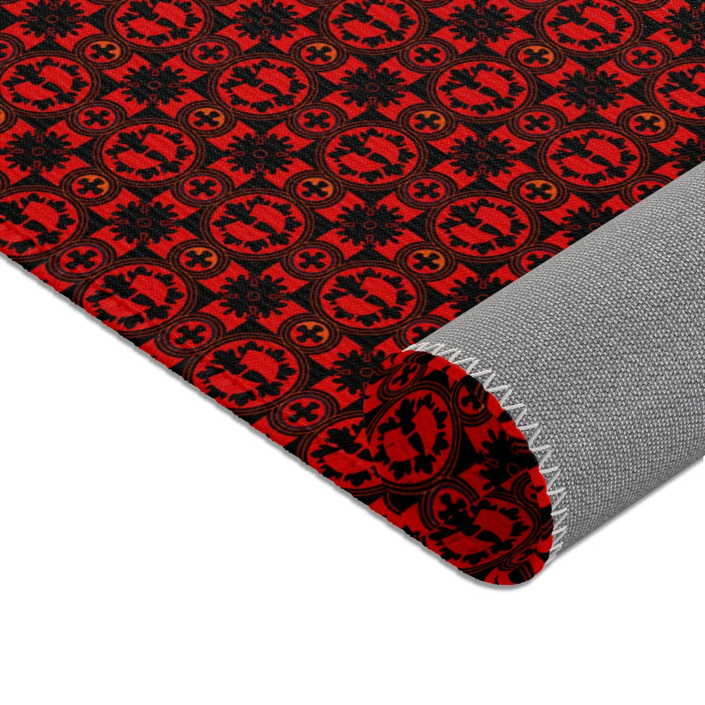 Razah Renaissance Apparel Designer Patterned Area Rug