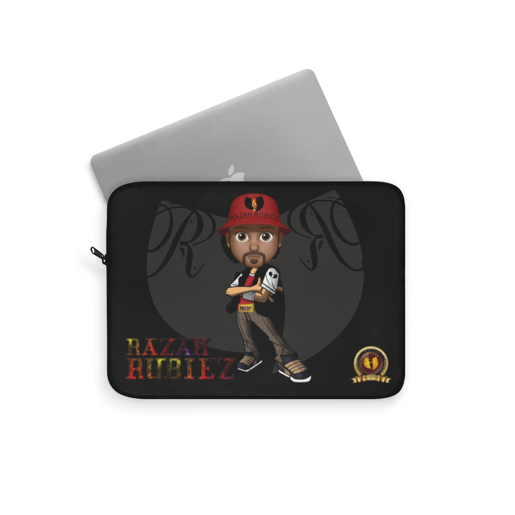 RAZAH RUBIEZ Official HellRazah Music Inc. Collectors Laptop Sleeve HeavenRazah Merch Graphics by SmuveMassBeatz