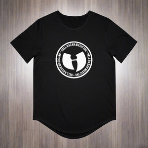 HRMI HellRazah Music Inc. Logo Men's Jersey Curved Hem Tee