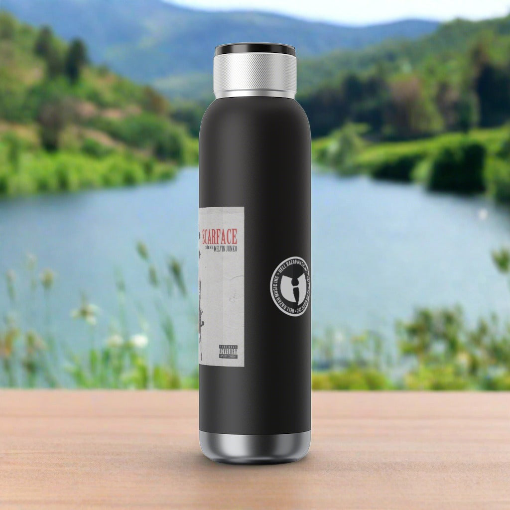Special Edition SPIRITUAL SCARFACE Collectors Soundwave Copper Vacuum Audio Bottle 22oz