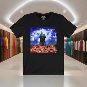 HellRazah Music Inc. - HeavenRazah Album Cover Art Unisex Jersey Short Sleeve Tee