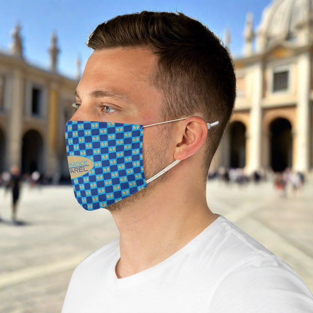 Grand Azul Fabric Face Mask