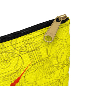 Official HellRazah Music Inc. Elephant Designer Accessory Pouch - Pencil Bag HeavenRazah Merch Graphics by iHustle365