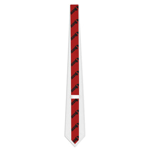 HeavenRazah Patterned Logo Designer Necktie