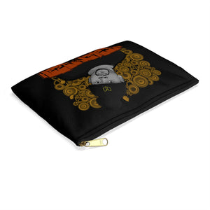 Official Heaven Razah Speaker Caricature Designer Accessory Pouch - Pencil Bag Hell Razah Music Inc. Merch Graphis by Sly Ski Original