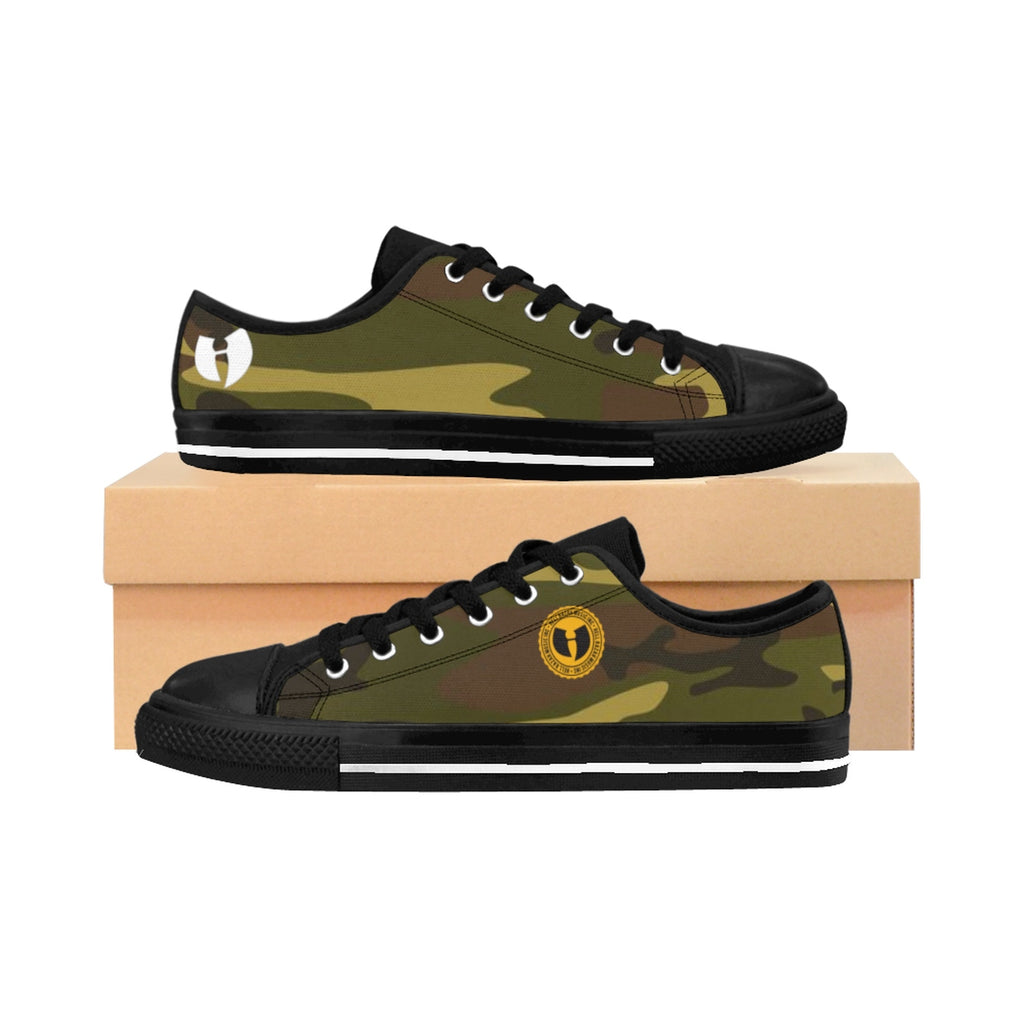 HRMI Private First Class (E-3) Warfare Low Top Men's Sneakers HellRazah Music Inc HeavenRazah