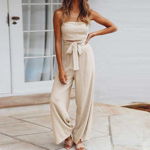 Casual Straight Leg Pants Suit