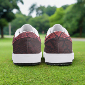 Renaissance Scarlet Cobras-  Low Top Leather Sneakers