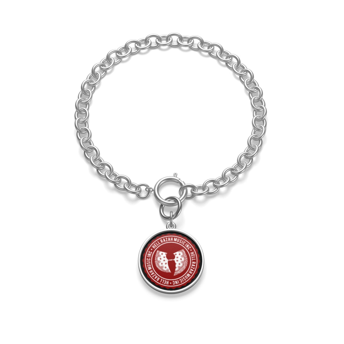 Official Hell Razah Music Inc Logo Designer Chunky Chain Bracelet Heaven Razah