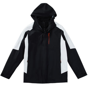 Wingz Up Unisex Double-layer Nylon Jacket Waterproof Windproof Ski Suit 3-in-1