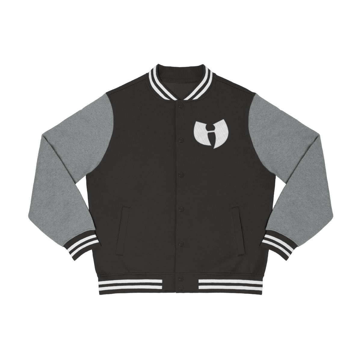 HRMI HellRazah Music Inc. H Logo Embroidered Men's Varsity Jacket HeavenRazah