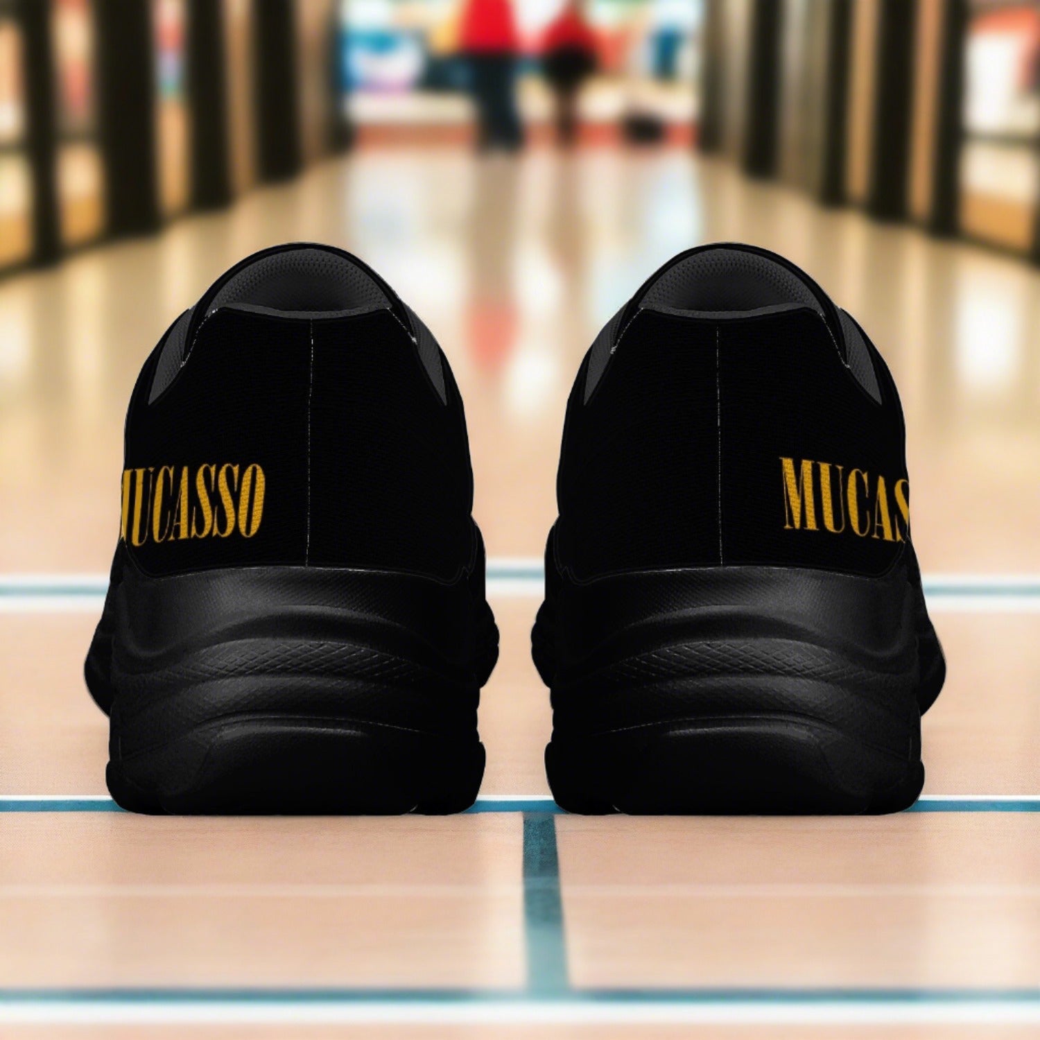 Smuve The Mucasso Black Chunky Sneakers