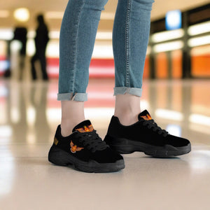 Smuve The Mucasso Black Chunky Sneakers