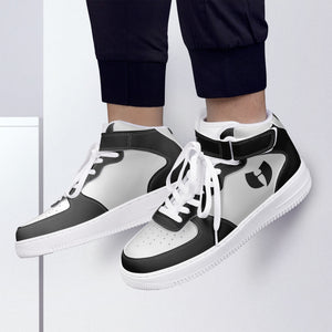 Renaissance Apparel WINGZ-UP High-Top Leather Sports Sneakers