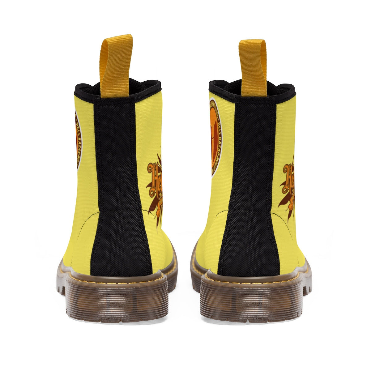 HRMI Hell Razah Music Inc. Throwback DOC Style Men's Canvas Boots HeavenRazah Fresh Footwork