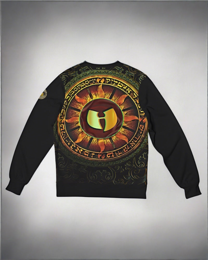 HellRazah Logo Men's Classic French Terry Crewneck Pullover