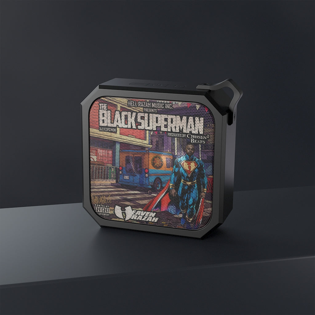 Black Superman Outdoor Bluetooth Speaker