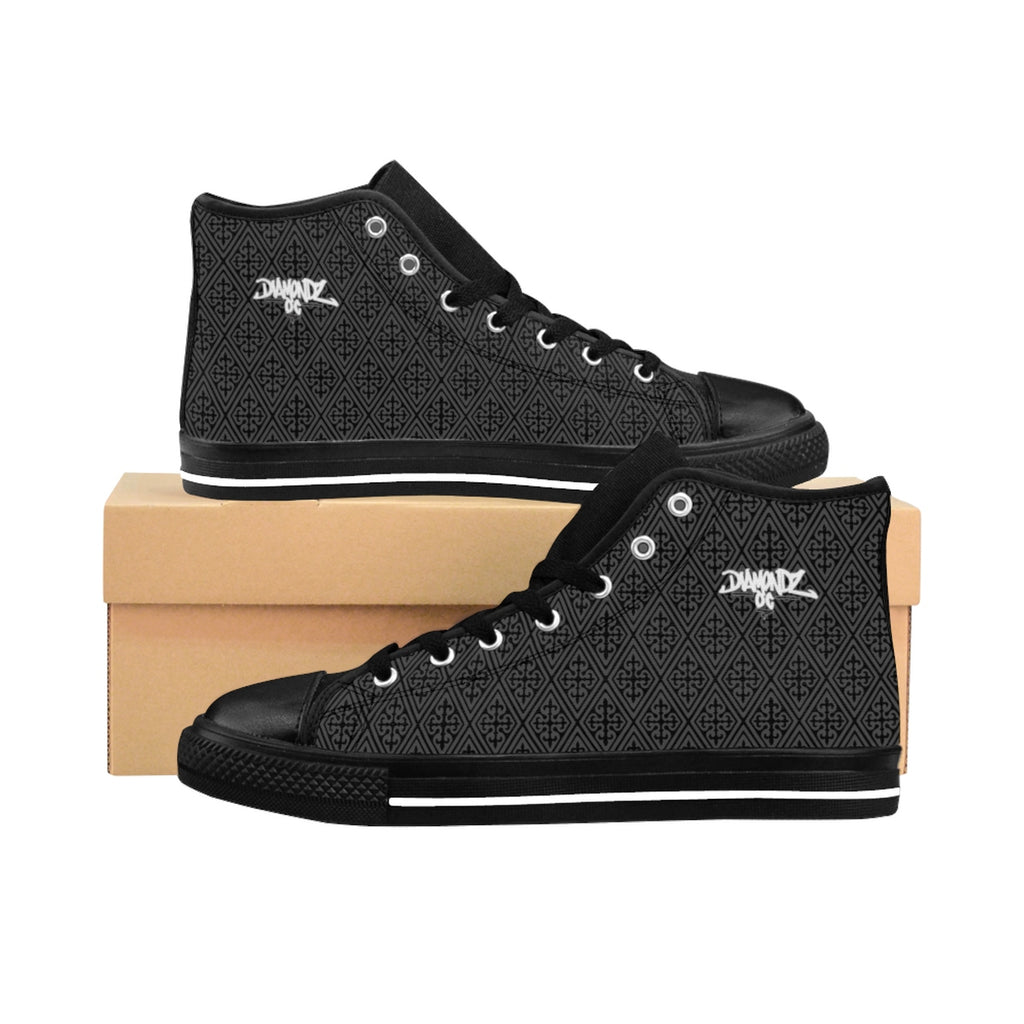 DiamondzOC Royal Designer Men's High-Top Sneakers