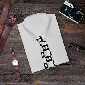 HellRazah Checkered Logo Limited Edition Necktie
