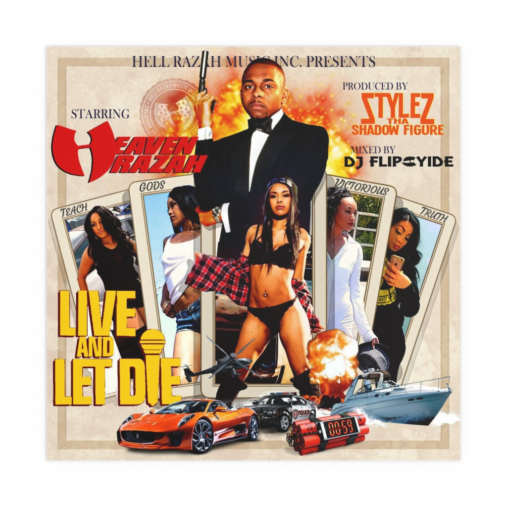 Live and Let Die Silk Poster