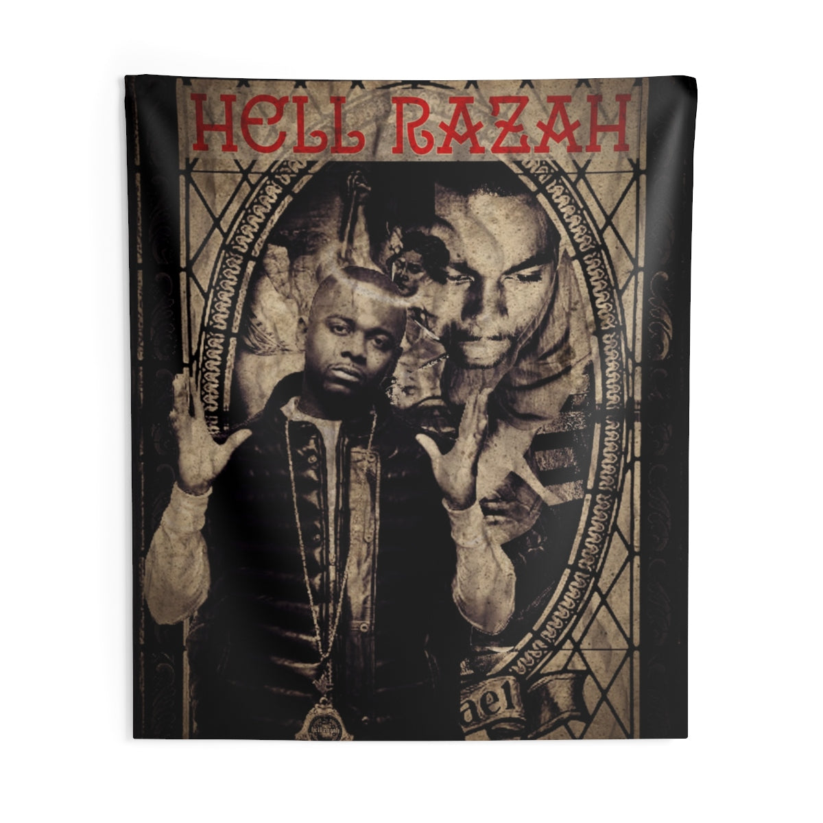 HellRazah Music Inc. Collectible Indoor Polyester Wall Tapestry