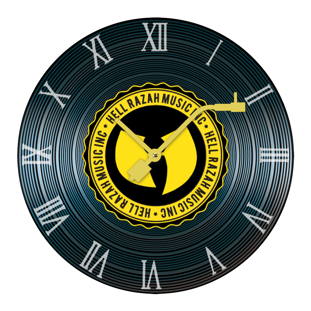 HRMI Hell Razah Vinyl Record Turntable Wall Clock