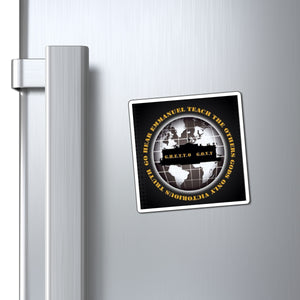 G.H.E.T.T.O. G.O.V.T. Collectible Magnet - Go Hear Emmanuel Teach The Others GGO Ghetto Gov't Officialz